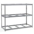 Global Industrial Wide Span Rack With 3 Shelves No Deck, 96W x 24D x 84H, 1100 Lb Shelf Cap 790CP14